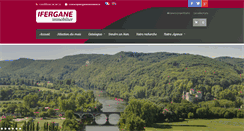 Desktop Screenshot of iferganeimmobilier.fr